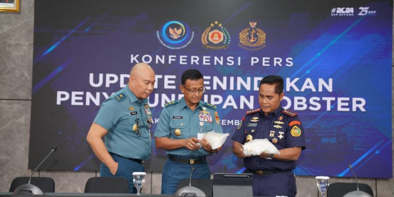 KKP, TNI AL dan Bea Cukai Sinergi Gagalkan Penyelundupan BBL Senilai Rp12.15 Miliar di Bogor dan Bali
