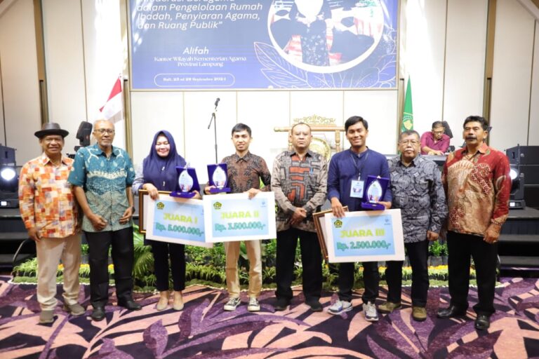 Kompetisi Policy Brief Moderasi Beragama 2024 Berahir, Inilah Pemenangnya?