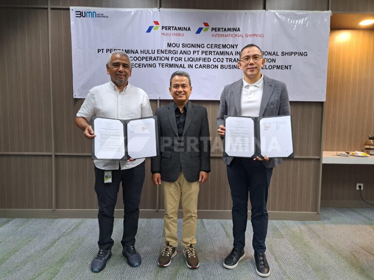 PHE dan PIS Tanda Tangani MoU Angkutan dan Penyimpanan Karbon