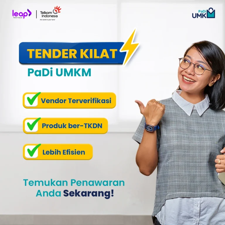 PaDi UMKM Hadirkan Fitur Tender Kilat untuk Pengadaan Barang dan Jasa