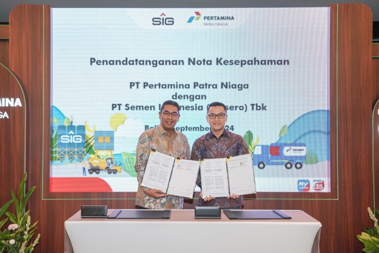 Pertamina Patra Niaga dan Semen Indonesia Jalin Sinergi Pemenuhan Energi Berkelanjutan