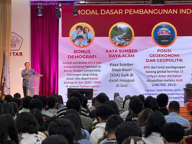 Kuliah Umum Universitas Tarumanegara hadirkan Pakar Kemaritiman Prof Rokhmin Dahuri