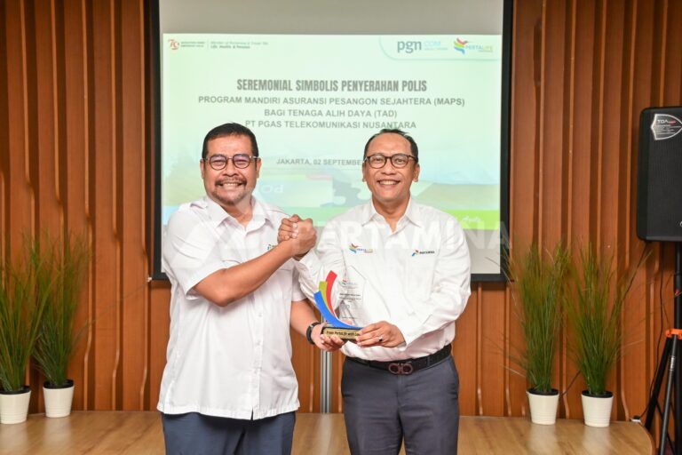 Perkuat Sinergi, PertaLife Insurance Kerjasama Program Maps untuk TAD PGNCom