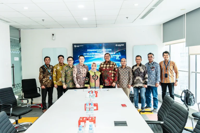 TelkomGroup Dukung Digitalisasi Sektor Maritim Melalui Pemanfaatan Satelit Merah Putih 2