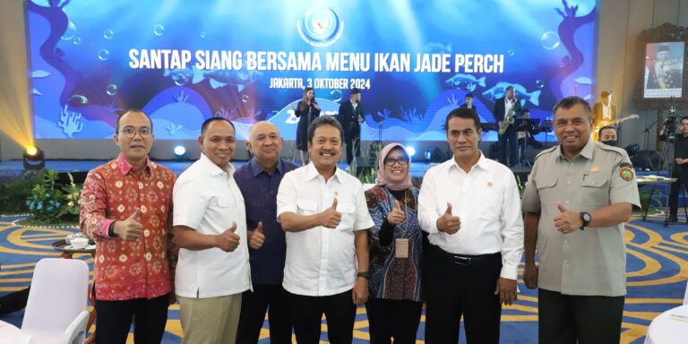 Menteri KKP Perkenalkan Ikan Jade Perch Sebagai Komoditas Potensial di Indonesia