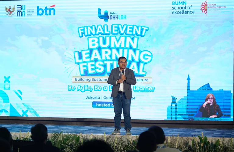 Telkom Dinobatkan The Most Outstanding BUMN Learning dalam Ajang BUMN Learning Festival 2024