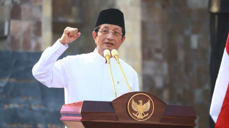 Apel Hari Santri 2024, Menag Nasaruddin: Santri Sekarang Harus Teruskan Perjuangan