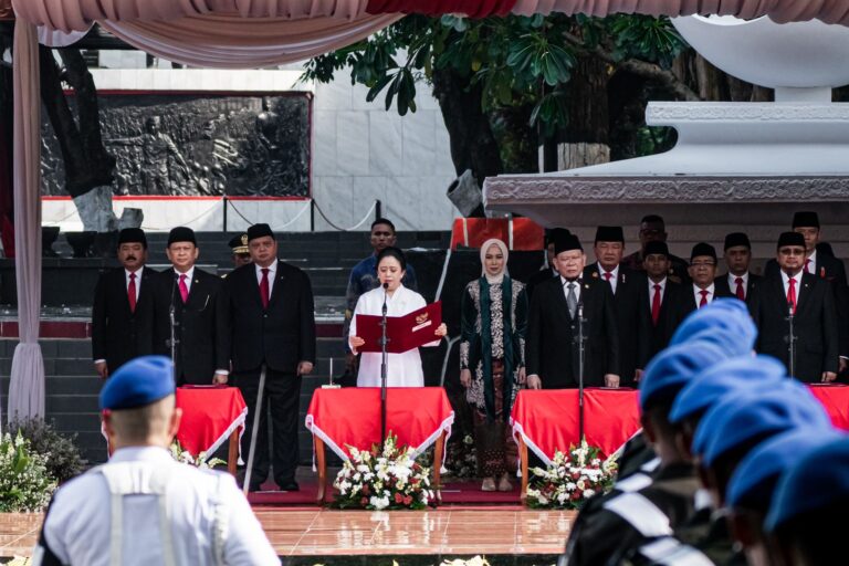 Sebelum Dilantik Jadi Anggota DPR 2024-2029, Puan Bacakan Ikrar Kesaktian Pancasila