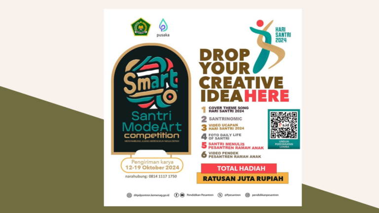 Lomba Santri ModeArt Competition Berhadiah Ratusan Juta Rupiah, Dibuka 12-19 Okteber 2024