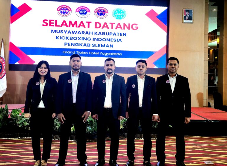 Adit Setiawan Terpilih Jadi Ketua Pengcab Kickboxing Sleman Periode 2024-2028