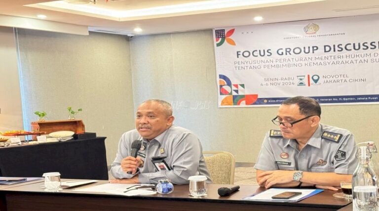 Ditjenpas Susun Rancangan Peraturan Menteri Imipas Terkait PK Sukarela