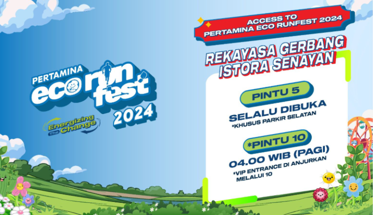 Pertamina Eco RunFest 2024 Siap Digelar Besok