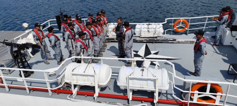 Bakamla Gelar Latihan Kesiapan Tugas di Perairan Timur Indonesia