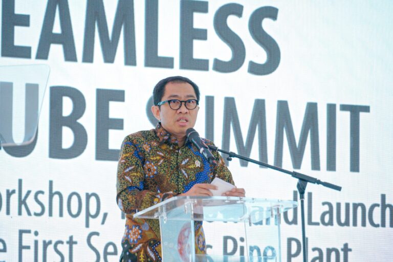 Faisol Riza Resmikan Pabrik Pipa Seamless Pertama di Asia Tenggara