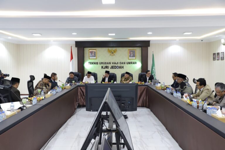 Gelar Rakor di Jeddah, Menag: Persiapkan Pelaksanaan Haji 2025
