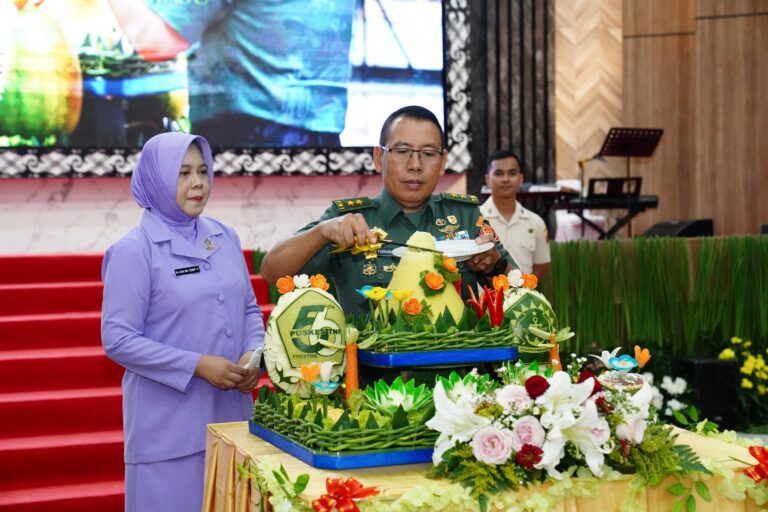 Kapuskes TNI Pimpin Syukuran HUT ke-56 Puskes TNI, Dukung TNI Prima untuk Indonesia Maju