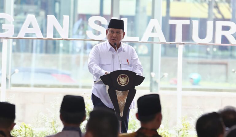 Prabowo: Tidak Ada yang Lebih Penting daripada Perdamaian