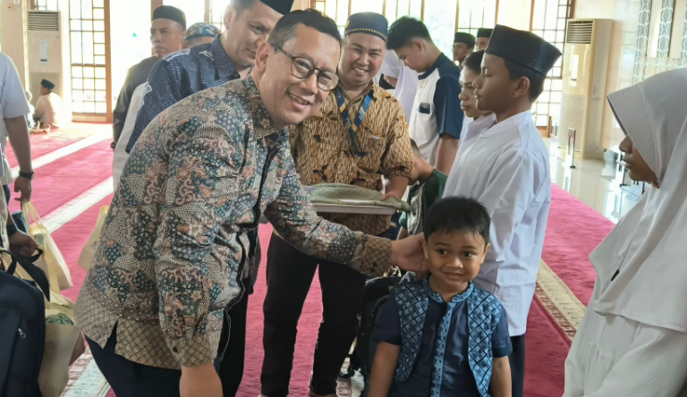 PT Jasamarga Transjawa Tol Gelar Doa Bersama dan Santunan Anak Yatim