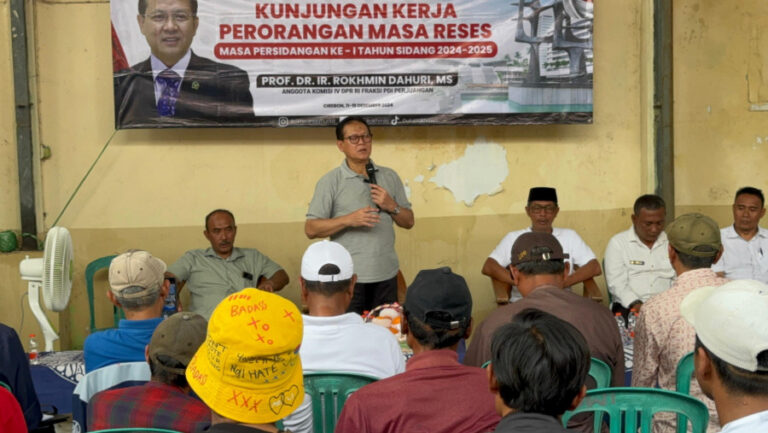 Kuwu Cirebon Keluhkan Kiamat Tambak di Pantai Utara, Prof Rokhmin Komitmen Cari Solusi