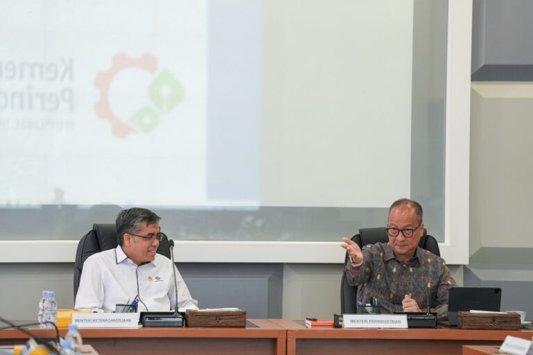 Menperin dan Menaker Sepakat Ciptakan Lapangan Kerja Baru di Sektor Industri