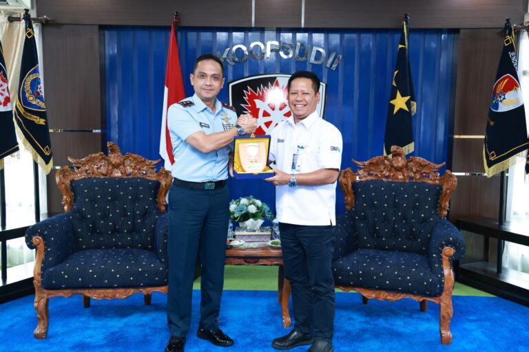 Pangkoopsud II Terima Audiensi Regional Chief Executive Officer BRI Makassar