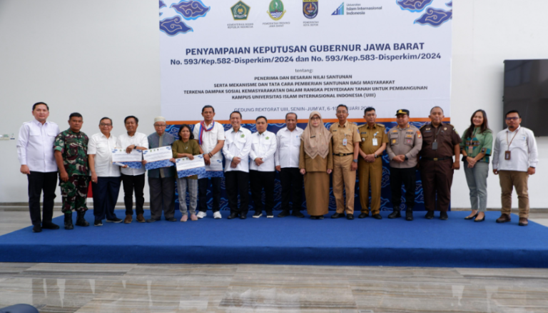 Kemenag Kembali Salurkan Santunan PDSK Lahan UIII, Direktur Diktis Ungkap Jasa Warga Penggarap Untuk Cita-cita Bangsa