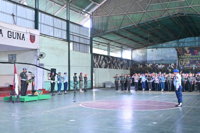 Danpom Koopsud II Hadiri Upacara Pembukaan Operasi Gaktib dan Yustisi 2025