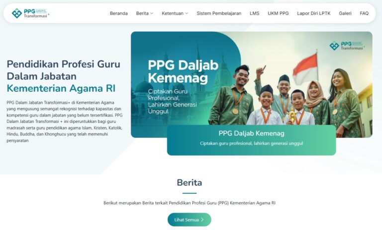 Permudah Akses Informasi, Kemenag Sediakan Laman Khusus PPG Daljab 2025