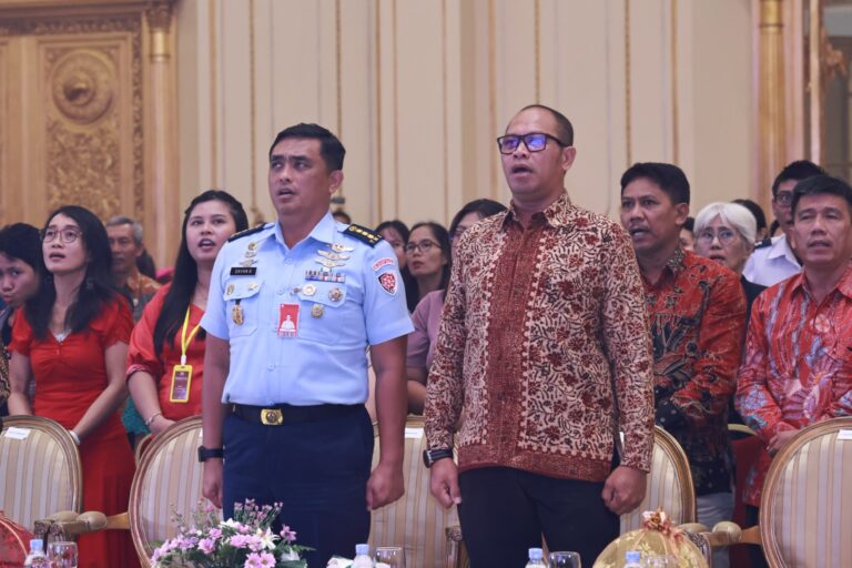 Asintel Kaskoopsud II Mewakili Pangkoopsud II Hadiri Perayaan Natal Oikoumene Umat Kristiani, Pemerintah, TNI-Polri Sulsel