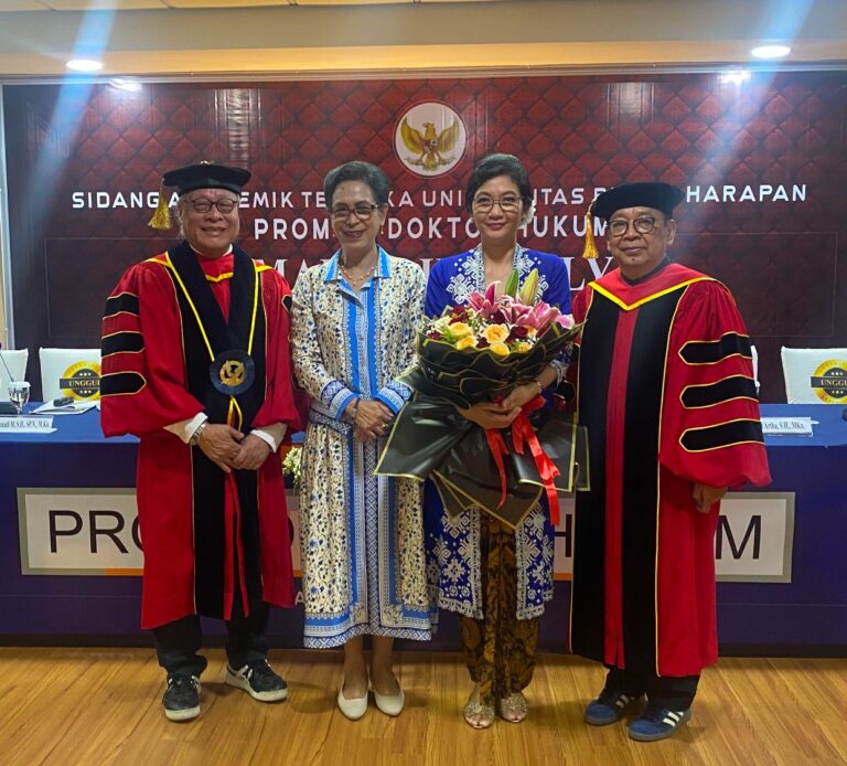 Disertasi Maria JF Kelly Ungkap Ketidakpastian Hukum Pendirian PT Oleh Suami-Istri Tanpa Pemisahan Harta