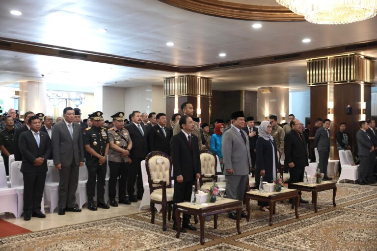 Panglima TNI Dampingi Presiden Hadiri Sidang Istimewa Laporan Tahunan Mahkamah Agung 2024
