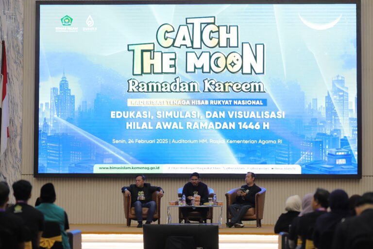 Catch The Moon kenalkan Fungsi Sidang Isbat, Hisab, dan Rukyat kepada Generasi Muda