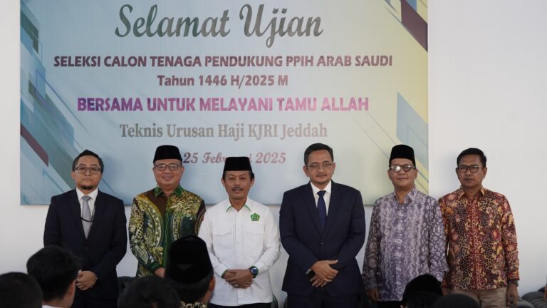 1.234 Peserta Ikuti Seleksi Tenaga Pendukung PPIH Arab Saudi 2025
