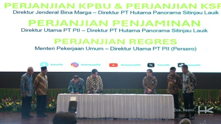 Hutama Karya Garap Flyover Sitinjau Lauik