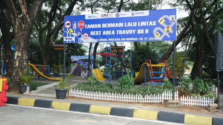 Jasa Marga Sediakan Taman Bermain Anak di Rest Area Travoy saat Mudik Lebaran