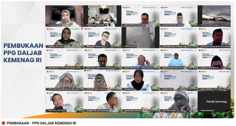 PPG Daljab Kemenag 2025 Resmi Dibuka, Terbesar Sepanjang Sejarah