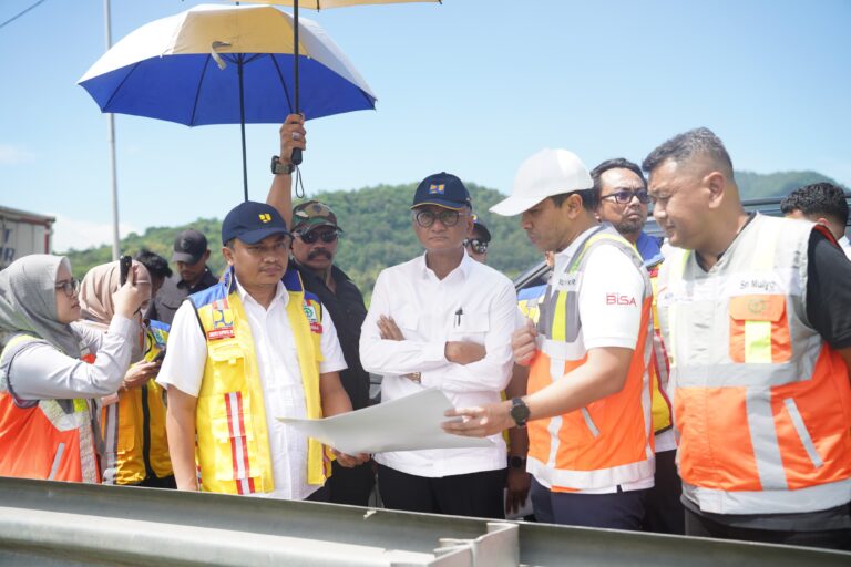 Jelang Lebaran 2025, Menteri Dody Tinjau Kesiapan Infrastruktur Jalan di Banten