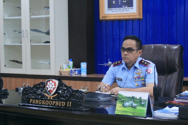 Jelang Hari Raya Idul Fitri 2025, Pangkoopsud II Ikuti Rapat Forkopimda Sulsel