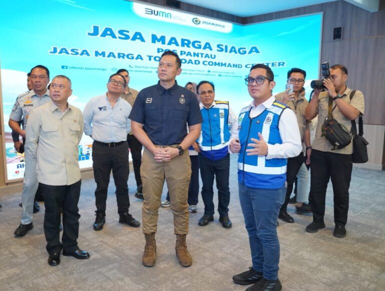 Pastikan Lalu Lintas Mudik Idulfitri 2025, Menko AHY Bersama Stakeholder Lakukan Pantauan Langsung ke JMTC Bekasi