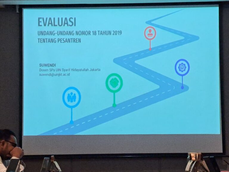 Evaluasi UU Pesantren, Dosen UIN Jakarta dorong Perlakukan Sama untuk PDF, SPM dan Ma’had Aly