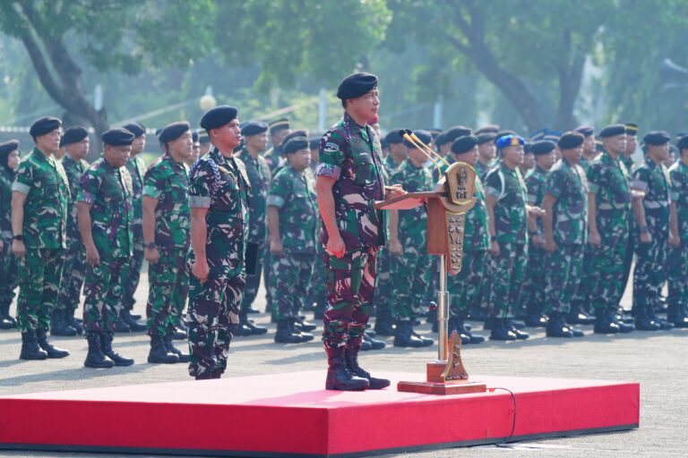 Panglima TNI Ajak Prajurit TNI Perkuat Dedikasi kepada NKRI