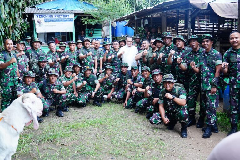 Pembentukan Kompi Produksi, TNI dan IPB Sinergi Perkuat Kemandirian Pangan Berkelanjutan