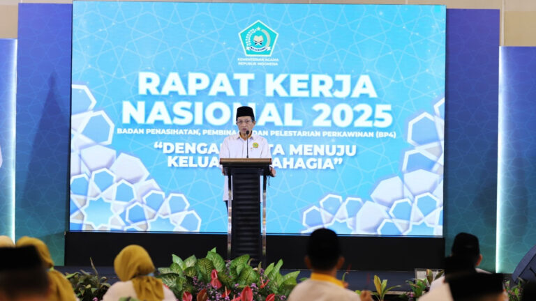 Rakernas BP4 2025, Menag Rekomendasikan 11 Strategi Mediasi untuk Tekan Angka Cerai