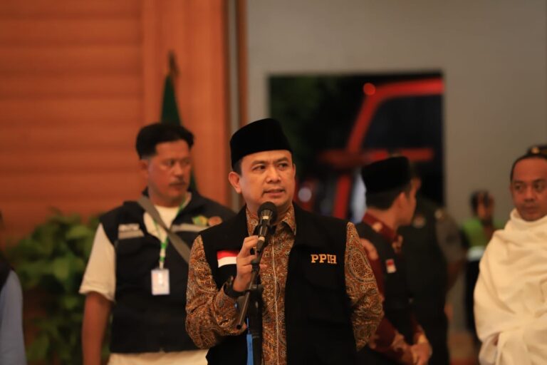 Kabid PHU Kemenag Banten Ingatkan Jemaah Hindari Percekcokan Selama Berhaji