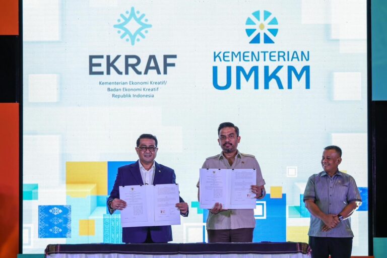 Kementerian UMKM dan Kementerian Ekraf Sepakat Perkuat Ekonomi Kreatif Berbasis UKM Melalui AKSI 2025