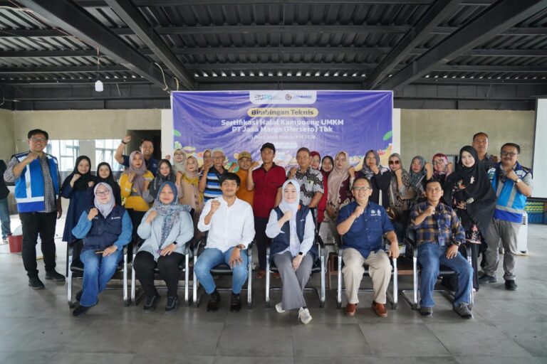 Jasa Marga Bersama LPPOM MUI Dorong UMKM Naik Kelas Lewat Bimbingan Teknis Sertifikasi Halal di Rest Area Travoy KM 379A