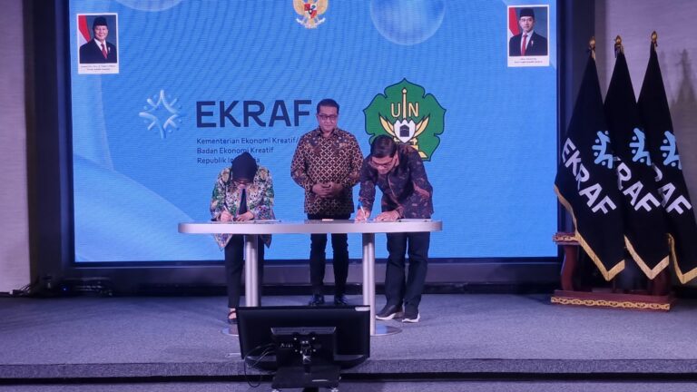 UIN Ar-Raniry dan Kemenparekraf Kerja Sama Perkuat Ekonomi Kreatif Kampus
