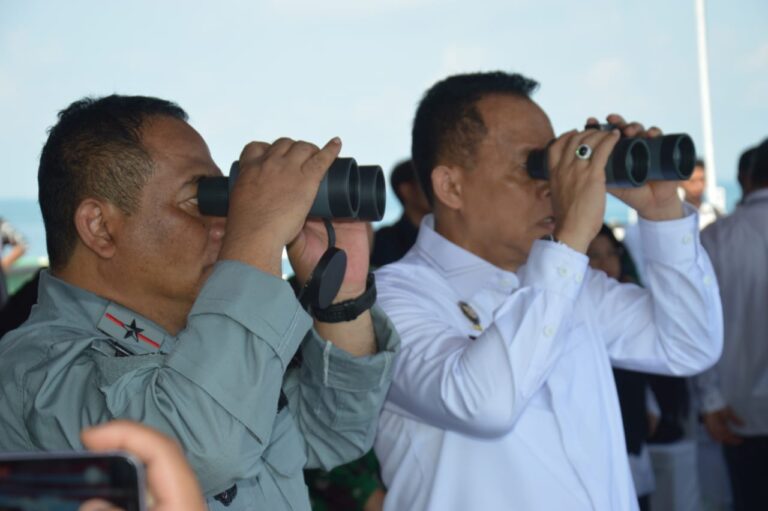 Bakamla dan Kemenko Polkam Tinjau Menara Suar Perbatasan Indonesia, Malaysia dan Singapura