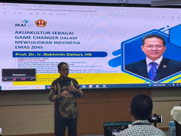Kembali Nahkodai MAI, Prof Rokhmin Beberkan 4 Misi Penguatan Akuakultur Indonesia