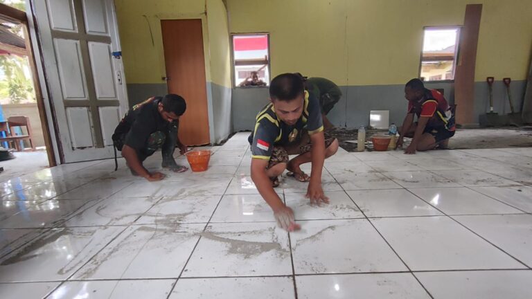 Rehabilitasi Gereja Katolik St. Paulus Capai 75 Persen Dalam Program TMMD ke 124